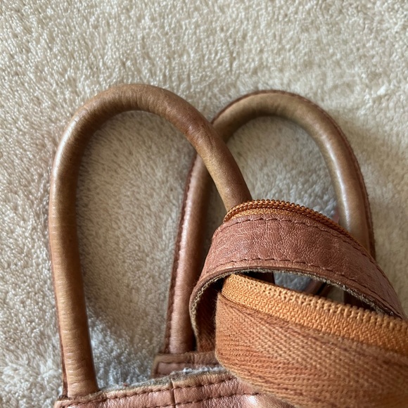 We The Free Brown Leather Backpack - Picture 8 of 12